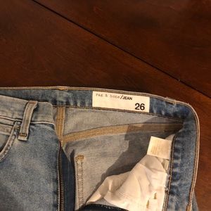 Rag and Bone high waisted jeans